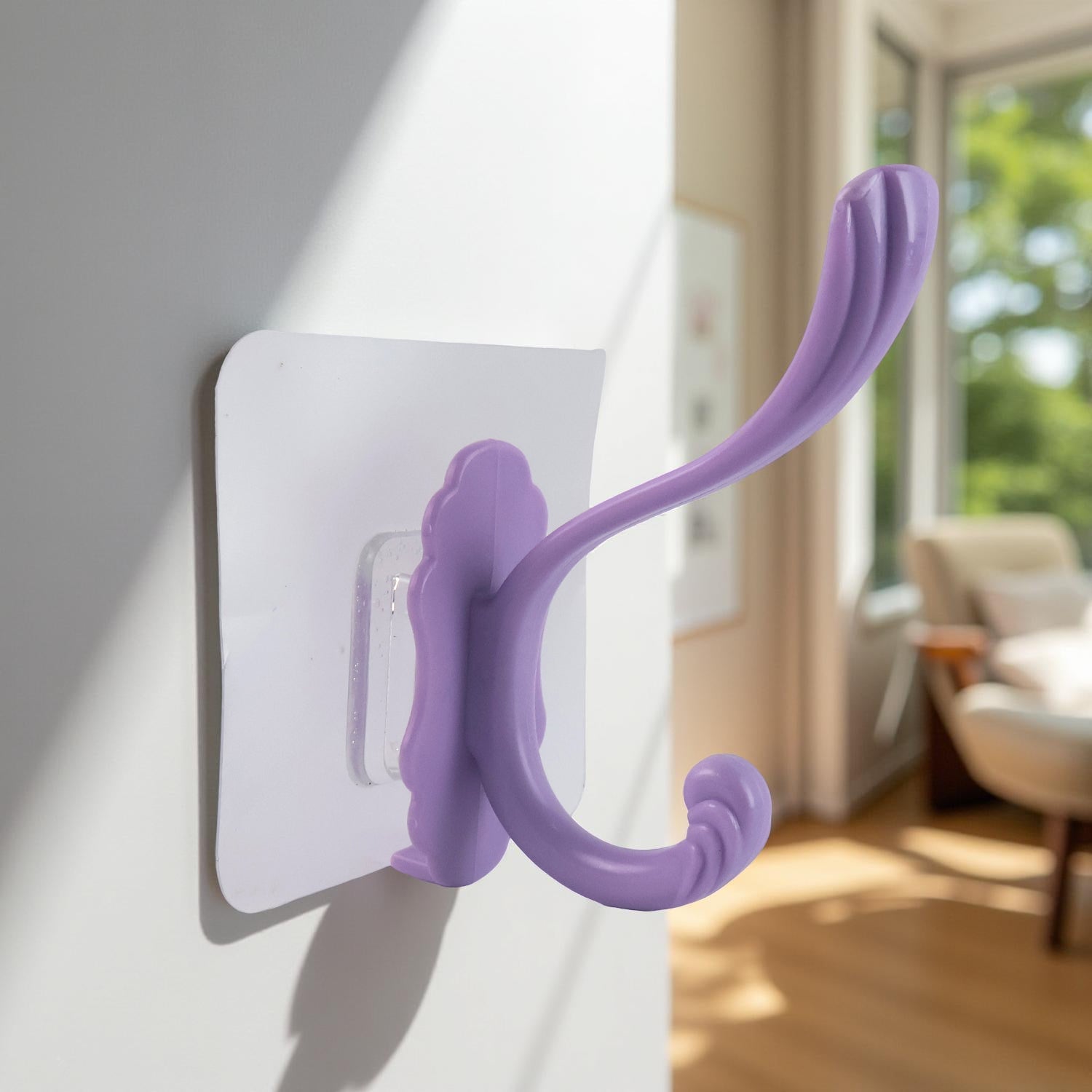 Reusable Self-Adhesive Designer Wall Hook Reusable Self-Adhesive Designer Wall Hook
